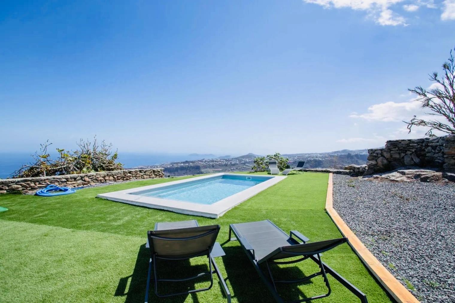 Villa Alegria Gran Canaria Piscina Climatizada Лас-Пальмас-де-Гран-Канария Экстерьер фото